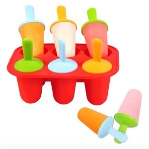 Colorful Popsicle Mold Set